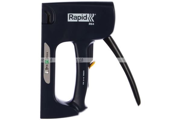 RAPID R64E степлер (скобозабиватель) ручной для скоб 2-в-1: 140 (G / 11 / 57) (6 -14 мм) I 300 (F / J / 47 / 8) (15 мм). Облегченный корпус  арт.21000860
