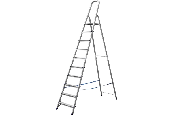 Лестница-стремянка СИБИН алюминиевая, 10 ступеней, 208 см арт. 38801-10