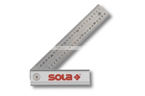 Складной угольник SOLA Quattro 300х170 мм арт.56017001