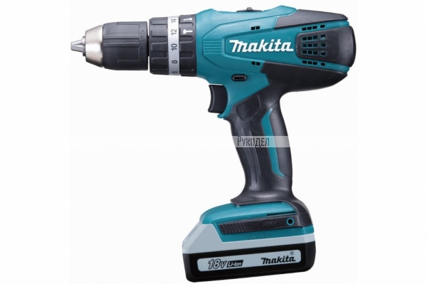 Аккумуляторная ударная дрель-шуруповерт Makita HP457DWE арт.183911