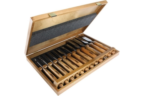 products/Набор из 12 резцов в деревянной коробке	Narex 868100