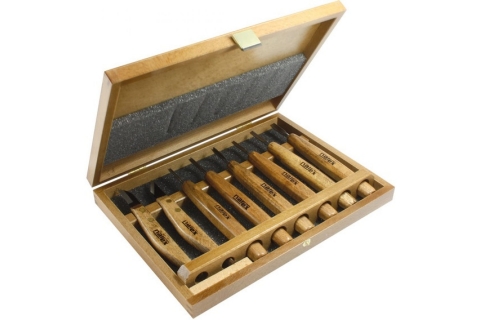 products/Набор из 6 резцов и 2 ножей в деревянной коробке NAREX 869010