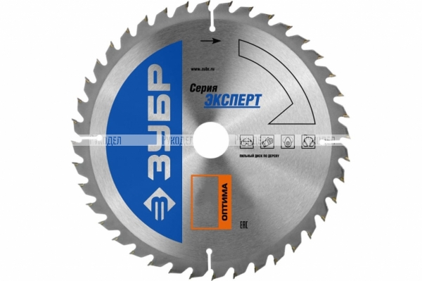 Диск пильный по дереву Оптима (300x30 мм; 48T) Зубр 36903-300-30-48_z01