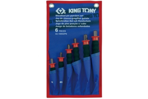 products/Набор выколоток с протектором KING TONY чехол из теторона, 6 предметов 1006GPN