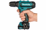 Аккумуляторная дрель-шуруповерт Makita DF331DWAX2 арт.184350