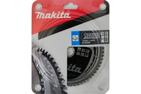 products/Диск по алюминию пильный Makita 160мм*20мм 60 зуб B-35346, арт. 175856