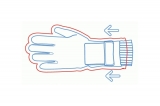 Перчатки с подогревом Pekatherm GU900 внутренние размер S, арт. GU900S