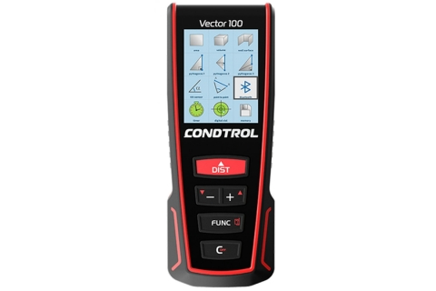 products/Лазерный дальномер CONDTROL Vector 100, 1-4-100 (3-х строчный инверсионный чёрно-белый дисплей)