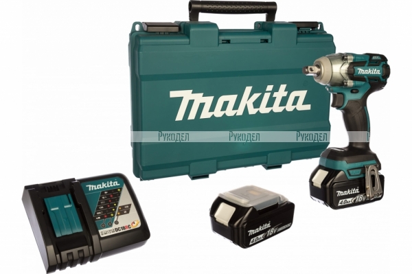 Аккумуляторный ударный гайковерт Makita DTW285RME (арт. 187851)