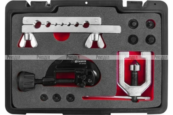 Набор для развальцовки трубок 4-14 мм, 10 предметов Thorvik, арт. DFTS10