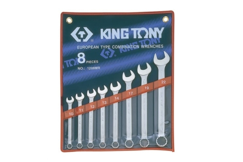 products/Набор комбинированных ключей KING TONY 10-22 мм 8 предметов 1208MR