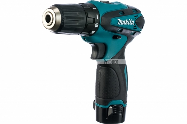 Аккумуляторная дрель-шуруповерт Makita DF330DWE,162477