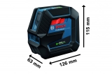 Лазерный уровень GCL 2-50 Professional, комбинированный, в кейсе Bosch 0601066F02