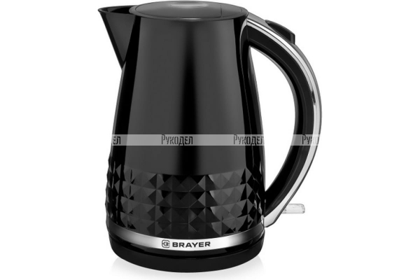 Электрический чайник BRAYER BR1009, 2200 Вт, 1.7 л