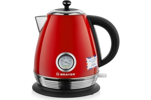 products/Электрический чайник BRAYER Strix BR1007RD, 2200 Вт, 1.7 л
