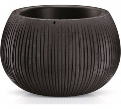 products/Кашпо для цветов Prosperplast Beton Bowl DKB290-B411 чёрный 3,9 л