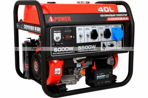 Портативный бензиновый генератор A-iPower A6000EAX, арт. 20118