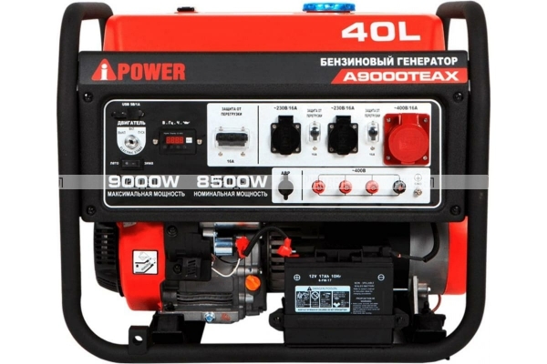 Портативный бензиновый генератор A-iPower A9000TEAX, арт. 20122