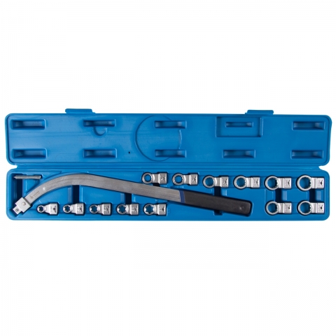 products/Набор ключей для натяжения ремня, 12-19 мм, кейс, 15 предметов МАСТАК 103-20115C
