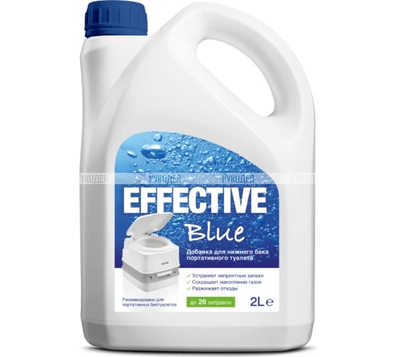 Туалетная жидкость Effective Blue 2 л Thetford 30710RU