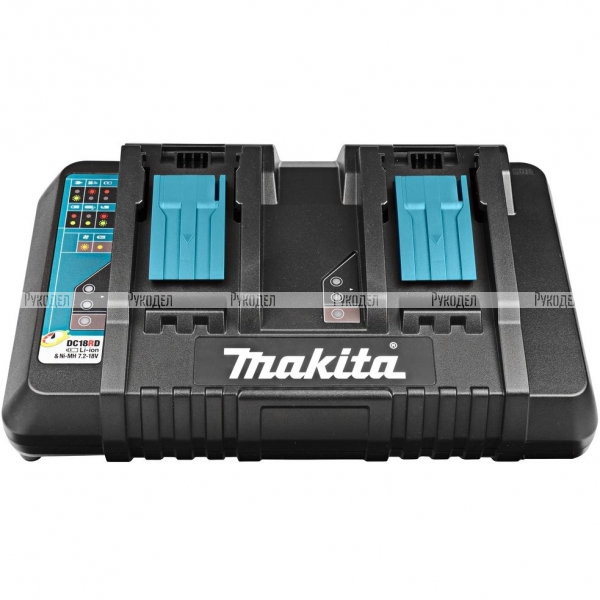 Зарядное устройство Makita DC18RD быстрое двухпортовое (LXT 18В), 630876-7