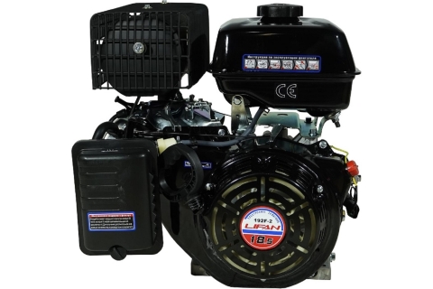 products/Двигатель (18.5 л.с., вал 25мм, 459см³, ручной/электрический стартер, катушка 18А) LIFAN NP460E 18A