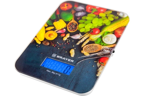 products/1801BR Кухонные весы BRAYER, вес до 8 кг