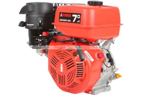 Двигатель бензиновый A-iPower AE420E-25, арт. 70171
