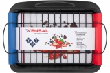Форма для выпечки Vensal Bienvenue прямоугольная 32х22см с решеткой для запекания мяса, птицы арт. VS2503