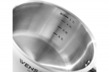 Набор 4 предмета VENSAL нержавеющая сталь, кастрюля с крышкой 3.3 л, 20 см, ковш с крышкой 1.1 л, 14 см VS1548