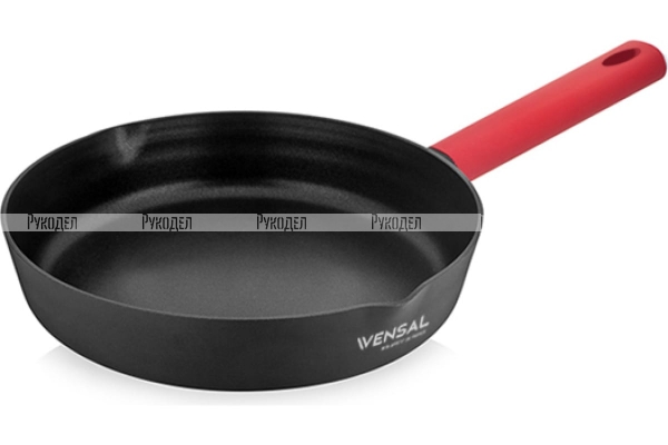 Сковорода Vensal Velours rouge VS1023 кованая 24 см