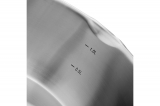 Ковш с крышкой Vensal Magique из нержавеющей стали 1,6л (16см), арт. VS1521