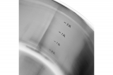 Кастрюля с крышкой Vensal Nuances de goût из нержавеющей стали 2,6л (18см), арт. VS1511