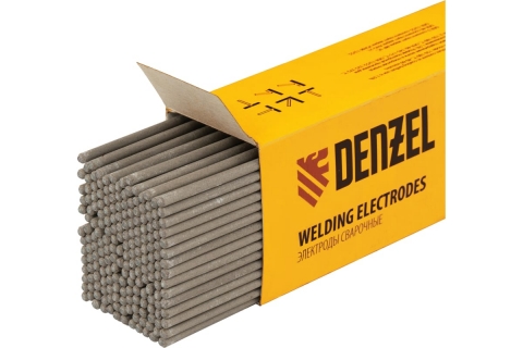 products/Электроды DER-13/55, диам. 3 мм, 5 кг, основное покрытие Denzel 97518