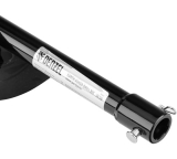 Шнек для грунта ER-150, диаметр 150 мм, длина 800 мм,соединение 20 мм, съемный нож Denzel 56007