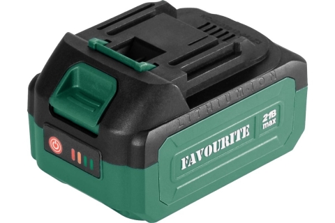 products/Аккумуляторная батарея One battery system Li-ion 21 В, 6 Ач, 1.1-1.3 А FAVOURITE OBS 21/6