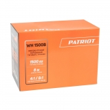 Лебедка ручная барабанная Patriot WH 1500 B, 770000045