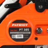 Пила цепная бензиновая PATRIOT PT 385, 38cc, 2.0л.с., шина 14", Easy Start, 220103850