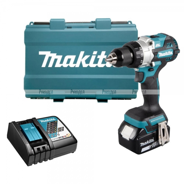 Дрель-шуруповерт Makita DDF486RT (LXT) 18V