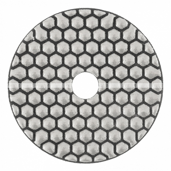 73501 Алмазный гибкий шлифовальный круг, 100 мм, P 100, сухое шлифование, 5шт.// Matrix
