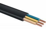 Силовой кабель Ввг-пнг(а)-ls ЗУБР 3x2.5 mm2 50 м, гост 31996-2012 60007-50