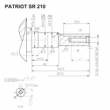 Двигатель PATRIOT SR 210, 470108116