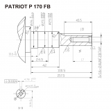 Двигатель PATRIOT P170FB, 470108115