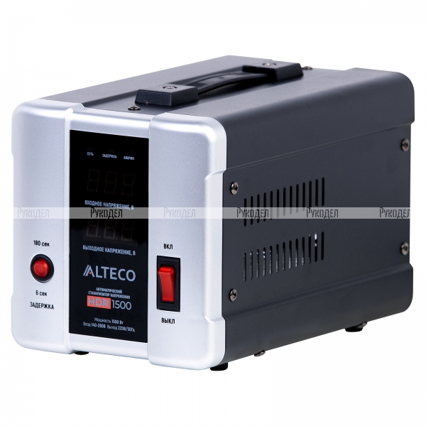 Автоматический стабилизатор напряжения Alteco HDR 1500, 49092