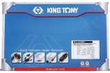 Набор отверток, съемник клипс и гибкий магнит KING TONY ложемент, 20 предметов 9-31920MRV
