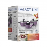 Набор посуды 6 предметов GALAXY LINE GL9504