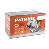 Пила циркулярная PATRIOT CS 255, 190301656