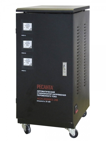 products/Стабилизатор трехфазный АСН-20000/3 Ресанта
