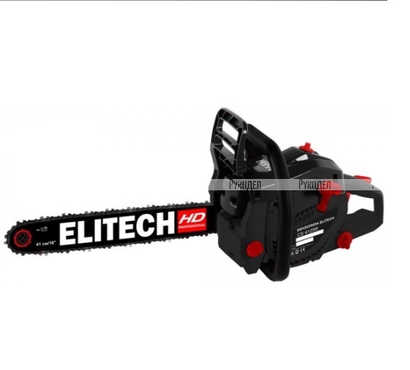 Бензопила ELITECH HD CS 4125R (E1611.005.00), арт. 204813