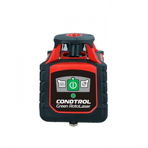 products/Комплект ротационный лазерный нивелир CONDTROL Green Rotolaser 400 метров. + Штатив CONDTROL GEO XL,1-5-108